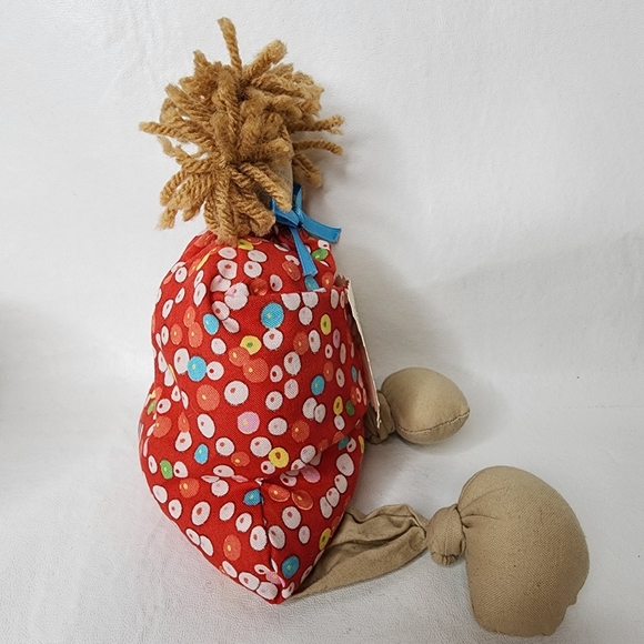 Bean Bag Stress Doll 10" x 4" Office Humor Bad Hair Home Accent or Office Decor - Picture 2 of 9